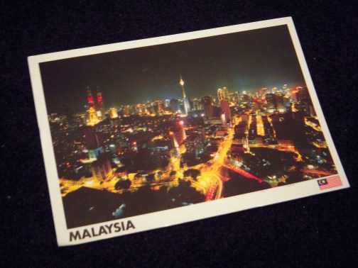 'Postcard Roulette' all the way from Malaysia!