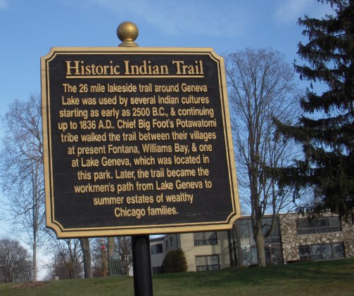 The beginning of our epic 22 mile hike around the lake.