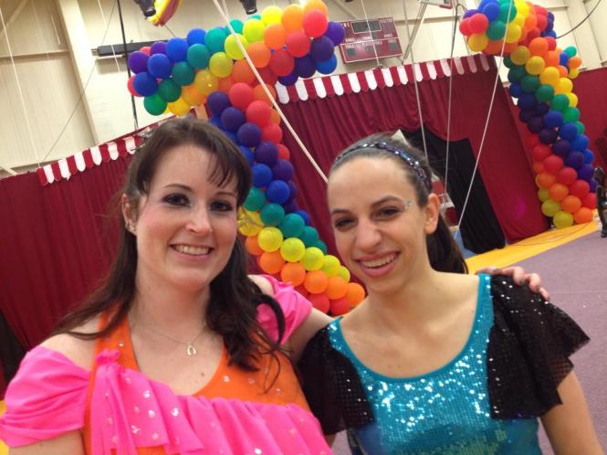 Hanging out after the show!