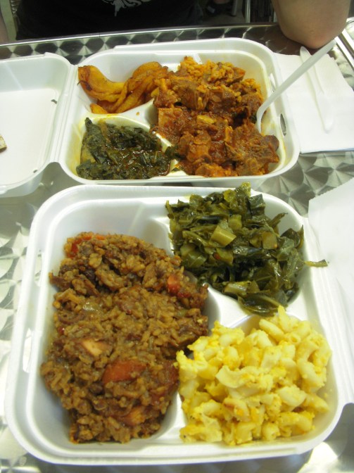 Delicious soul food at the Municipal Market.