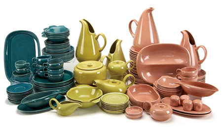 An example of some beautiful modern dinnerware I got to work with.