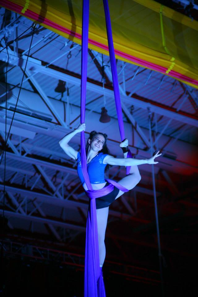 Looking particularly bendy.